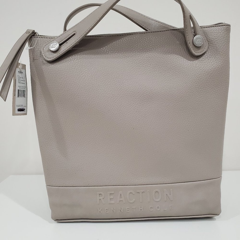 NWT Kenneth Cole Reaction Backpack Grey/Mushroom